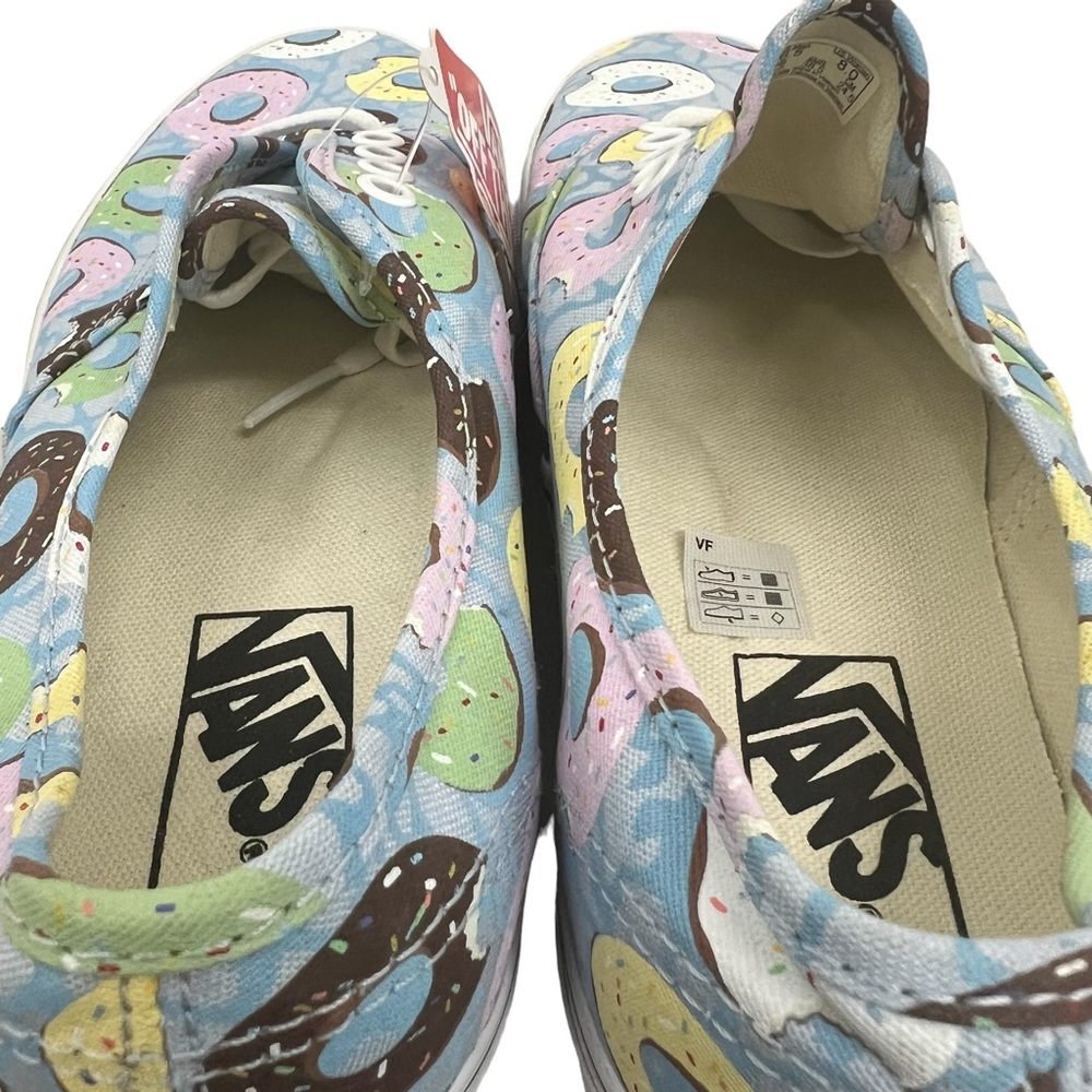 Vans Canvas Low Top Unisex Men 6.5 Women 8  Late Night Skyway‎ Doughnut Print - Picture 6 of 13
